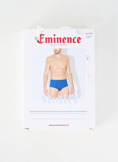 Chilot imprimeu fantezie albastru EMINENCE homme