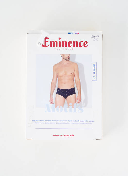 Chilot imprimeu fantezie violet EMINENCE homme
