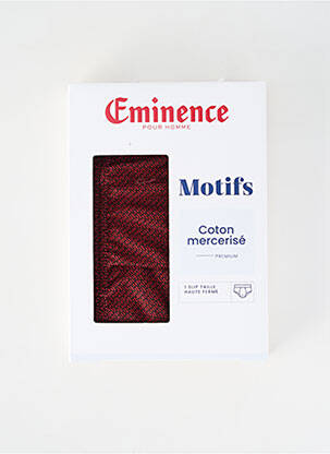Chilot imprimeu fantezie roșu EMINENCE bărbat