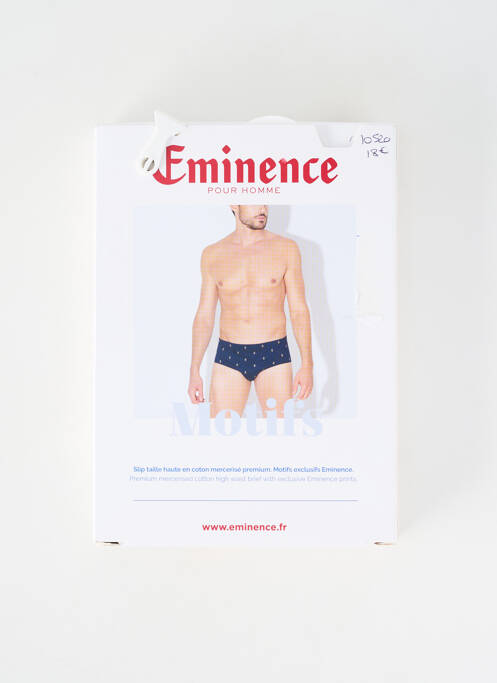 Chilot imprimeu fantezie albastru EMINENCE homme