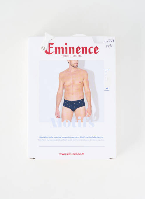 Chilot imprimeu fantezie albastru EMINENCE homme
