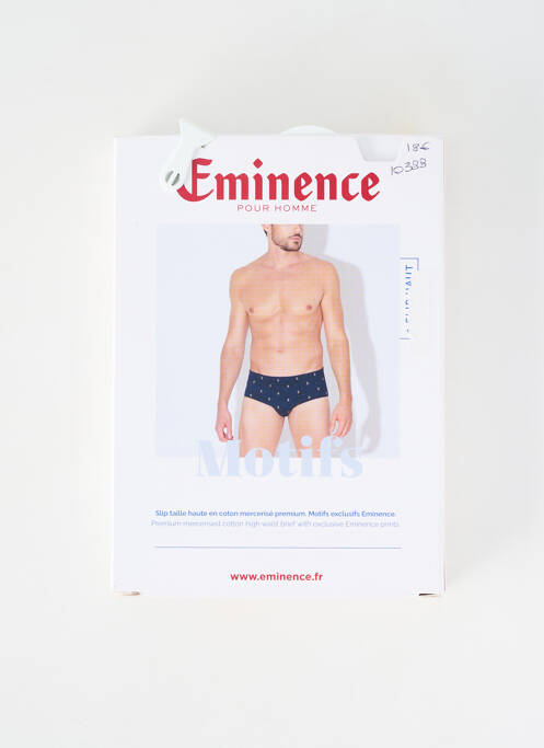 Chilot imprimeu fantezie albastru EMINENCE homme