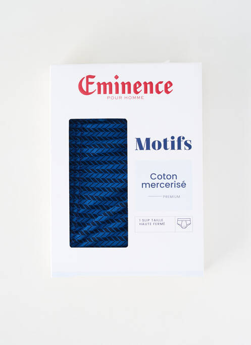 Chilot imprimeu fantezie albastru EMINENCE homme