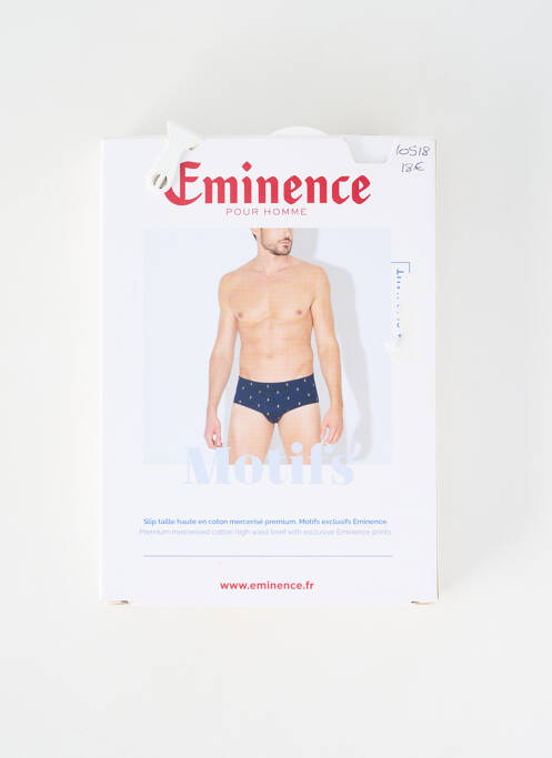 Chilot imprimeu fantezie albastru EMINENCE homme