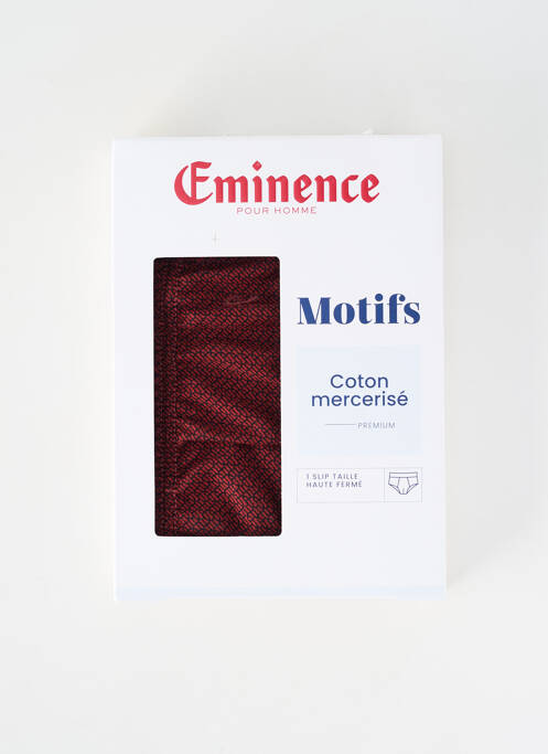 Chilot imprimeu fantezie roșu EMINENCE homme