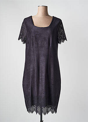Rochie midi mâneci scurte mâneci scurte negru JUMFIL femeie