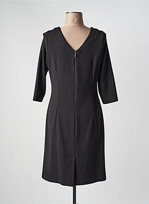 Rochie midi mâneci 3/4 mâneci 3/4 negru JUMFIL femeie