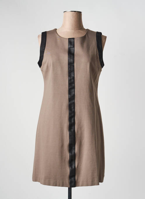 Rochie midi fără mâneci fără mâneci gri JUMFIL femme