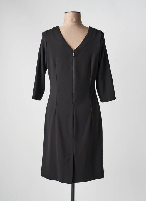Rochie midi mâneci 3/4 mâneci 3/4 negru JUMFIL femme