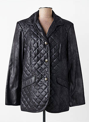 Jachete casual guler tip costum negru JUMFIL femeie