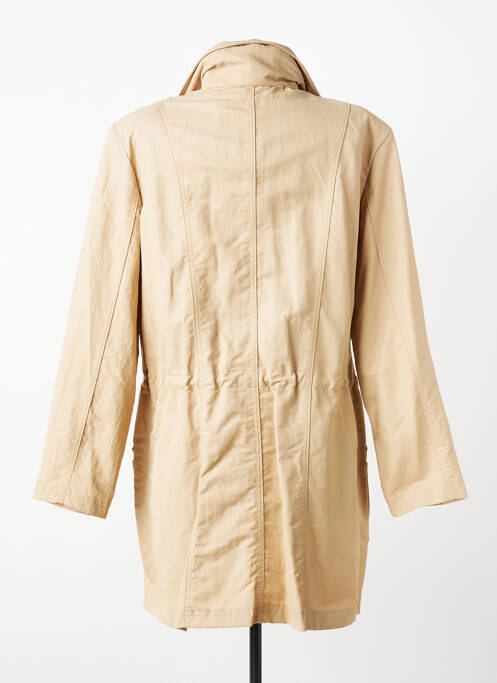 Trench țesătură poplin fără glugă bej JUMFIL femme