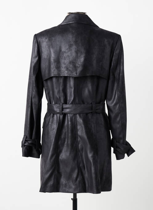 Trench buzunare fără glugă negru JUMFIL femme