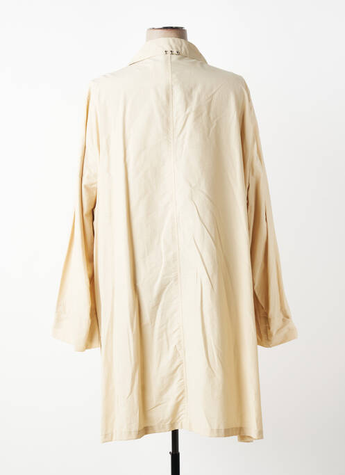 Trench țesătură poplin fără glugă bej ALAIN WEIZ femme