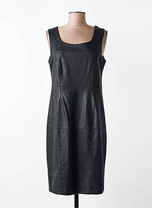 Rochie midi fără mâneci fără mâneci negru JUMFIL femme