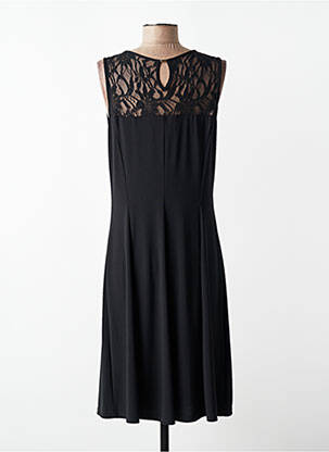 Rochie midi fără mâneci fără mâneci negru JUMFIL femeie