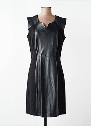 Rochie midi fără mâneci fără mâneci negru JUMFIL femme