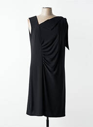 Rochie midi fără mâneci fără mâneci negru JUMFIL femme