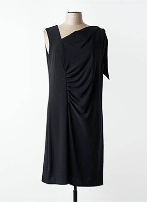 Rochie midi fără mâneci fără mâneci negru JUMFIL femme