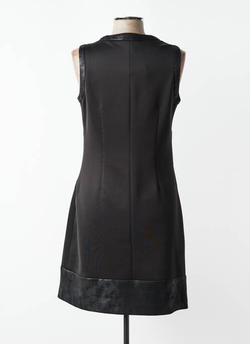 Rochie midi fără mâneci fără mâneci negru JUMFIL femme