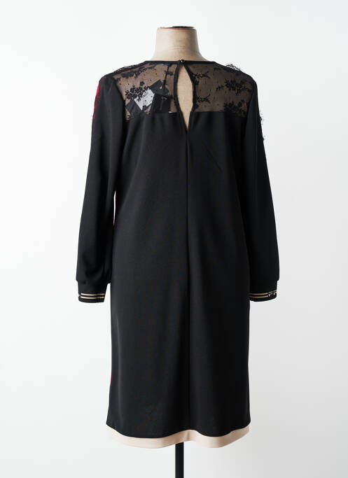 Rochie midi mâneci lungi mâneci lungi negru FRED SABATIER femme