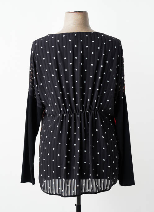 Top imprimeu fantezie mâneci lungi negru EROKE femme