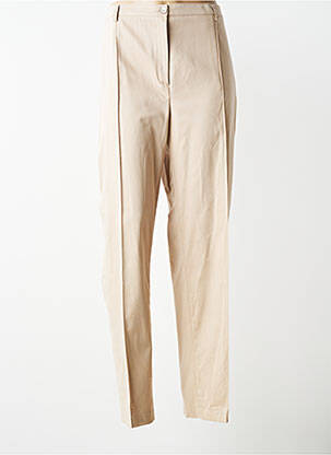 Pantalon drept elasticitate mărime normală bej JUMFIL femeie