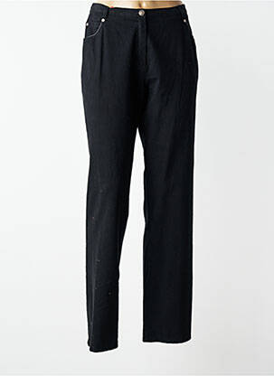 Pantalon drept elasticitate mărime normală negru JUMFIL femeie