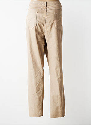 Pantalon drept elasticitate mărime normală bej JUMFIL femeie
