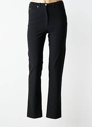 Pantalon slim elasticitate mărime normală negru GUY DUBOUIS femeie