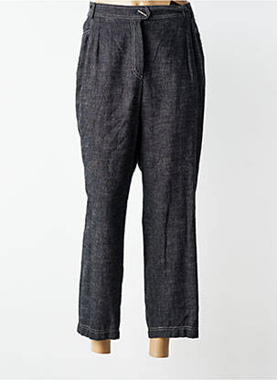 Pantalon 7/8 închidere cu fermoar sub clapetă cu nasturi mărime normală gri JUMFIL femeie