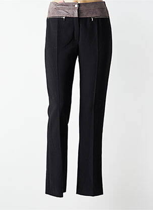 Pantalon slim elasticitate mărime normală negru JUMFIL femeie