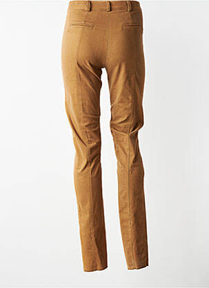 Pantalon slim elasticitate mărime normală maro JUMFIL femeie