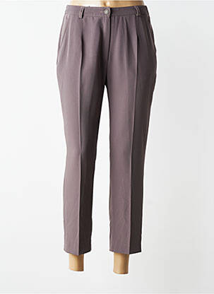 Pantalon trei sferturi elasticitate mărime normală gri JUMFIL femeie