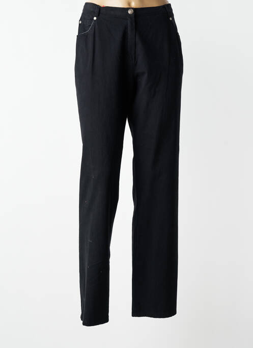 Pantalon drept elasticitate mărime normală negru JUMFIL femme