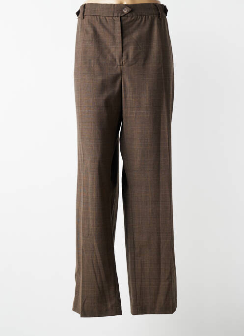 Pantalon drept elasticitate mărime normală maro JUMFIL femme