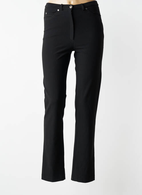 Pantalon slim elasticitate mărime normală negru GUY DUBOUIS femme