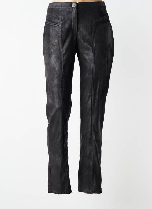 Pantalon slim elasticitate mărime normală negru JUMFIL femme