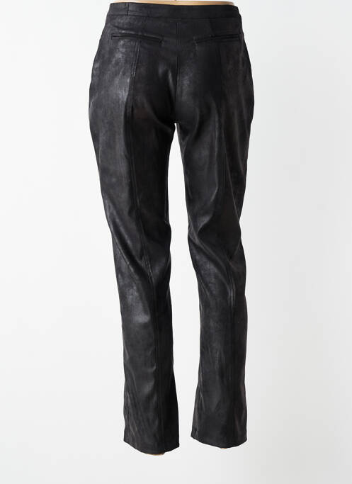 Pantalon slim elasticitate mărime normală negru JUMFIL femme