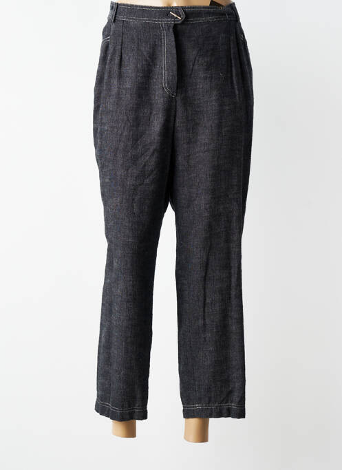 Pantalon 7/8 închidere cu fermoar sub clapetă cu nasturi mărime normală gri JUMFIL femme