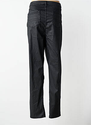 Pantalon slim țesătură acoperită mărime normală negru JUMFIL femeie