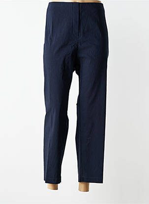 Pantalon 7/8 elasticitate mărime normală albastru JUMFIL femeie