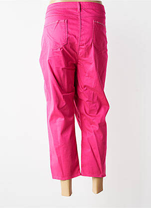 Pantalon trei sferturi elasticitate mărime normală roz MERI & ESCA femeie