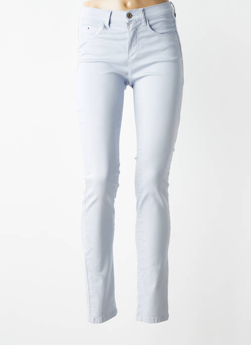 Blugi cu croială slim elasticitate mărime normală albastru BRUNO SAINT HILAIRE femme