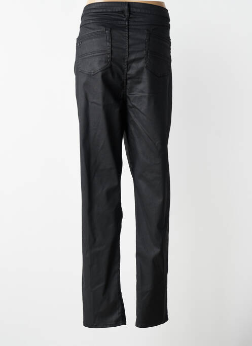 Pantalon slim țesătură acoperită mărime normală negru JUMFIL femme