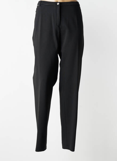 Pantalon slim talie elastică mărime normală negru JUMFIL femme