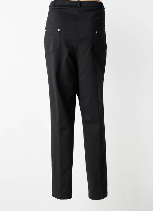 Pantalon slim talie elastică mărime normală negru JUMFIL femme