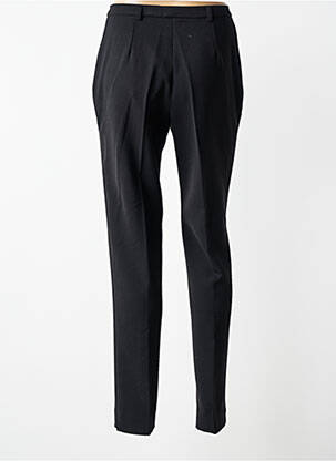 Pantalon slim talie înaltă talie înaltă negru GUY DUBOUIS femeie