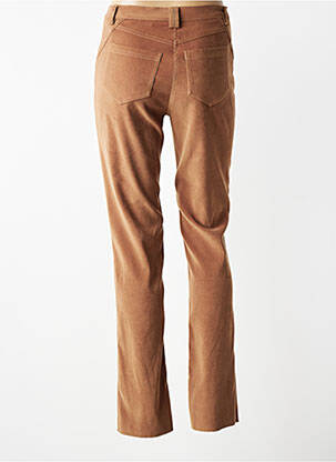 Pantalon slim elasticitate mărime normală bej JUMFIL femeie