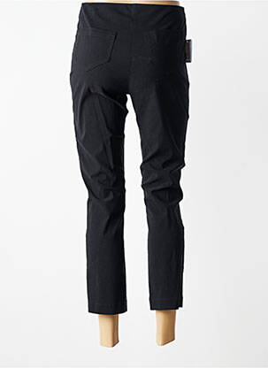 Pantalon trei sferturi elasticitate mărime normală negru JUMFIL femeie