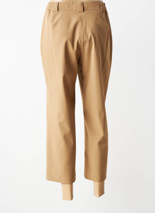 Pantalon trei sferturi croială dreaptă mărime normală bej JUMFIL femme